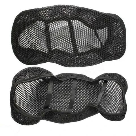 Universal Motorcycle Cool Mesh 10mm XXL Net Design Seat Cover - Flyingcart.pk