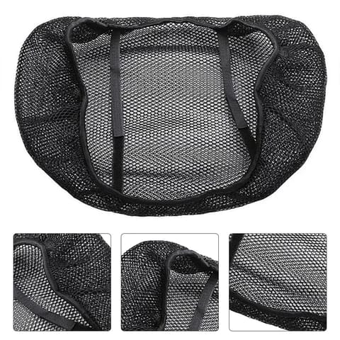 Universal Motorcycle Cool Mesh 10mm XXL Net Design Seat Cover - Flyingcart.pk