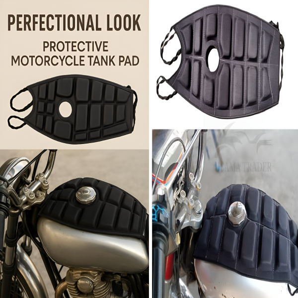 Universal Waterproof Motorcycle Fuel Tank Cushion - Flyingcart.pk