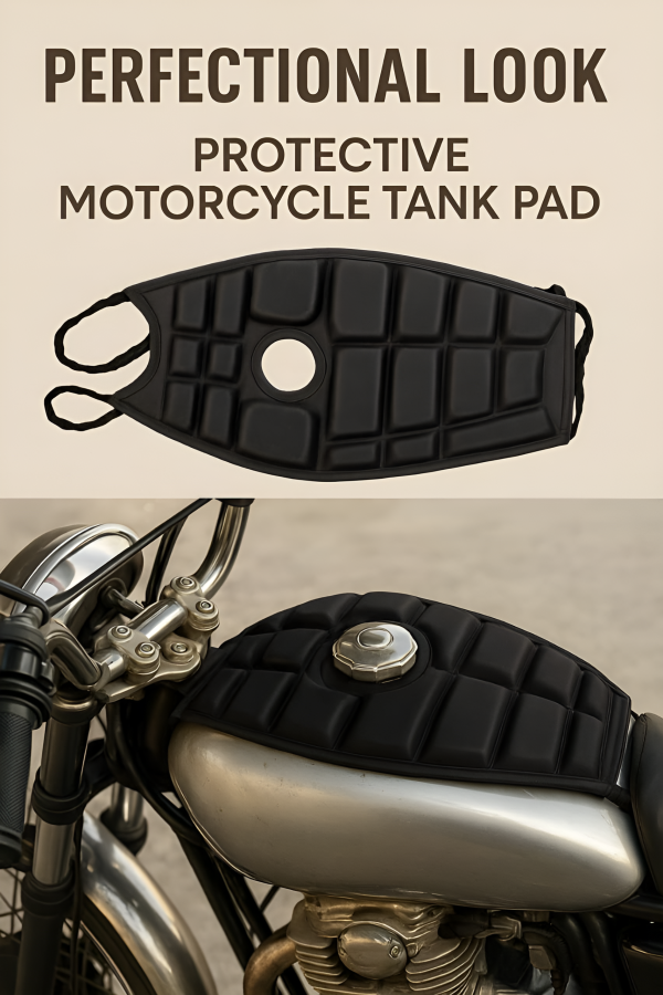 Universal Waterproof Motorcycle Fuel Tank Cushion - Flyingcart.pk