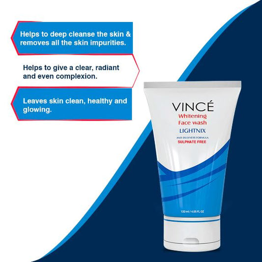 Vince Whitening Face Wash