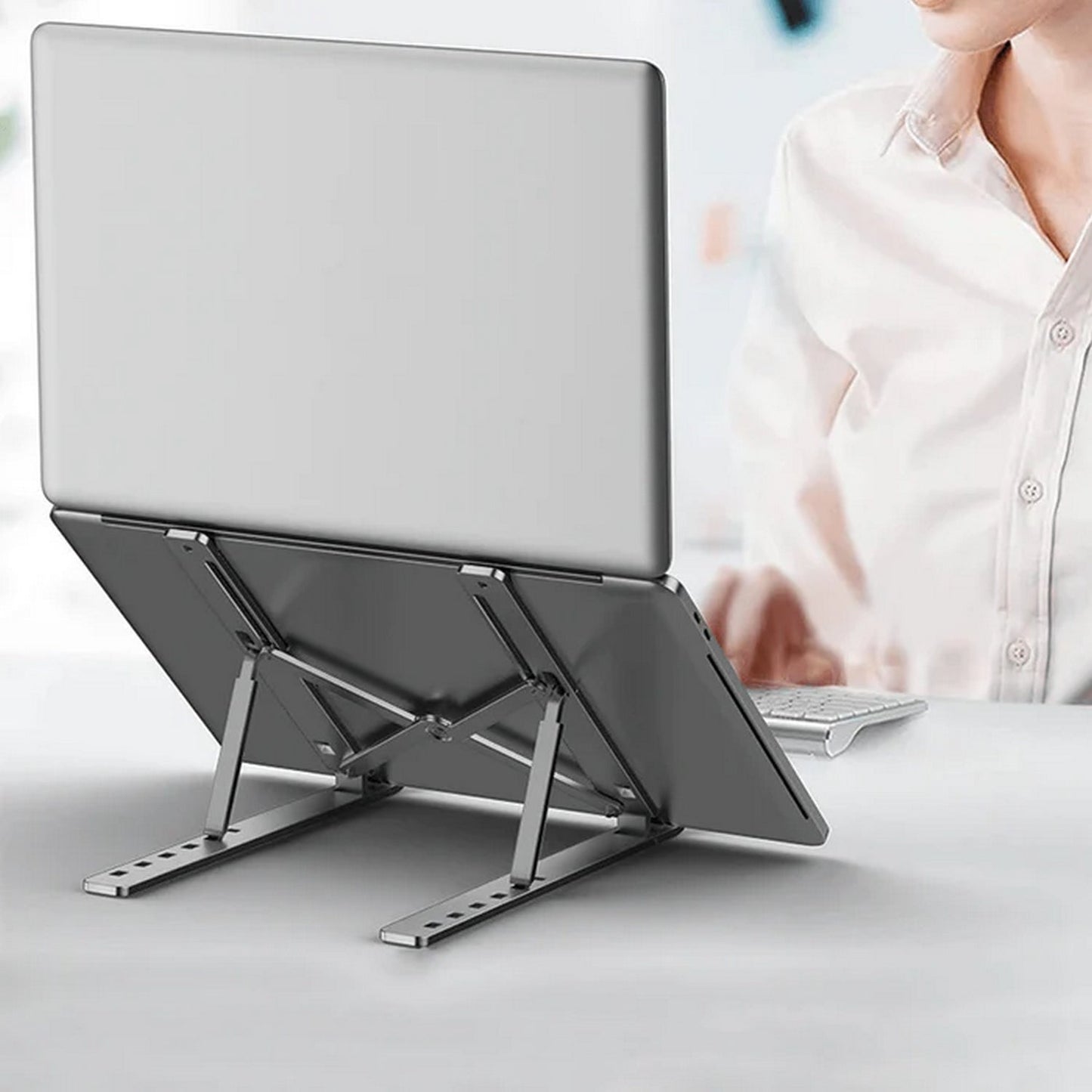 Foldable Laptop Stand - FlyingCart.pk