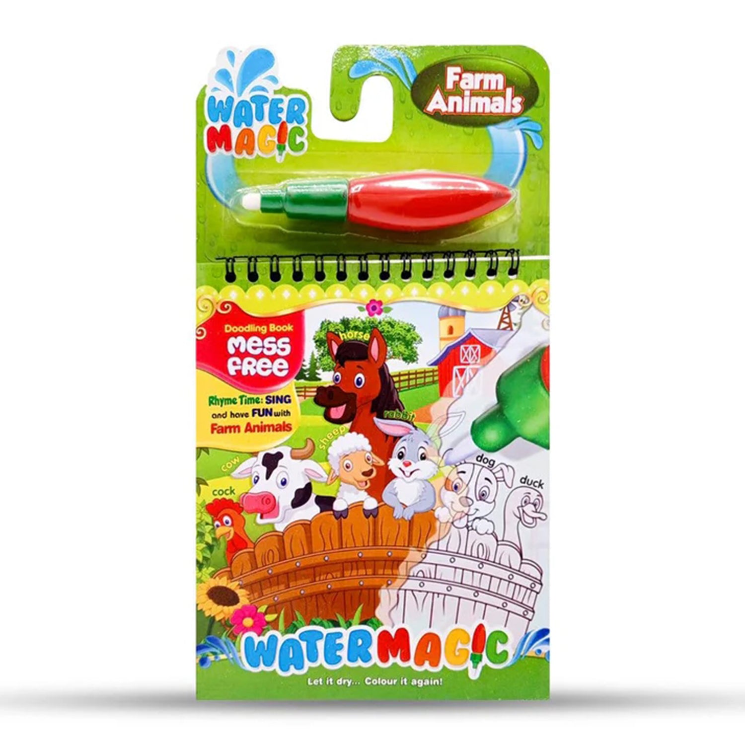 Water Magic Book (Random characters) - FlyingCart.pk