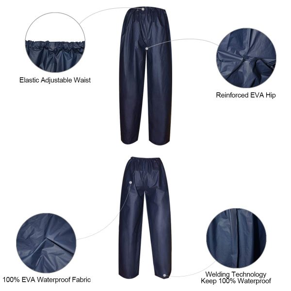 Waterproof Rain Coat & Pant | Lite Waterproof Rain Suit - Flyingcart.pk