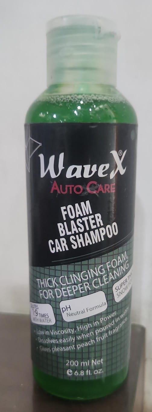 Wavex Auto Care Wash + Wax Car Shampoo – 200ml - Flyingcart.pk