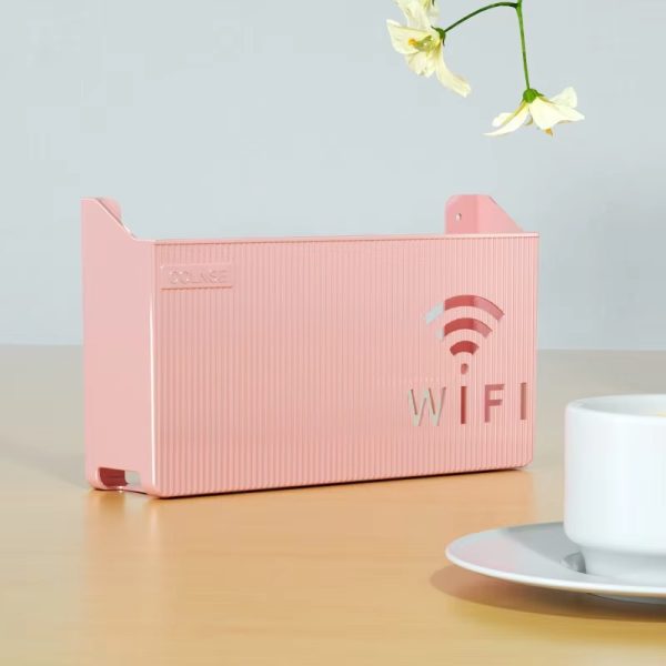 wifi-router-shelf-cable-organizer-wall-mount-abs-plastic-storage-box-for-routers-power-strips-cables-random-colors-2-8-flyingcart.pk