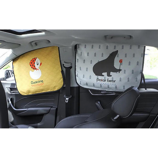 Car Curtain Window Cover Car Sunscreen - FlyingCart.pk