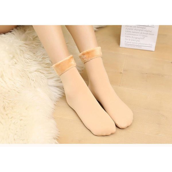 womens-woolen-quarter-socks-pack-of-2-soft-warm-winter-wear-elegant-style-flexible-size-comfortable-daily-use-available-in-black-skin-colors-1-pair-1-flyingcart.pk