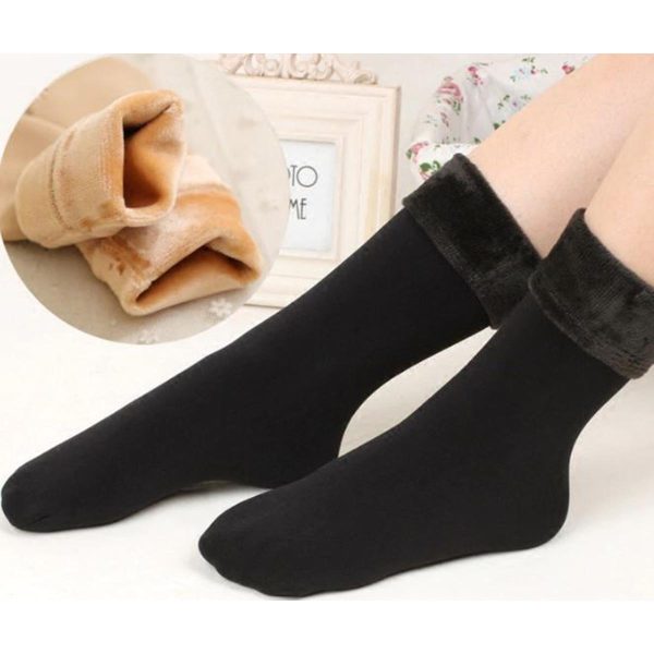 womens-woolen-quarter-socks-pack-of-2-soft-warm-winter-wear-elegant-style-flexible-size-comfortable-daily-use-available-in-black-skin-colors-1-pair-1-flyingcart.pk