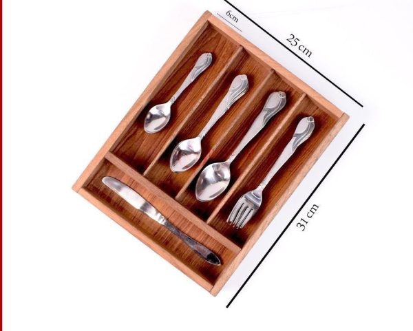 wood-utensil-holder-flatware-organizer-tray-for-dining-and-kitchen-use-wooden-cutlery-rest-wood-wooden-cutlery-rest-tray-1-Fylingcart.pk