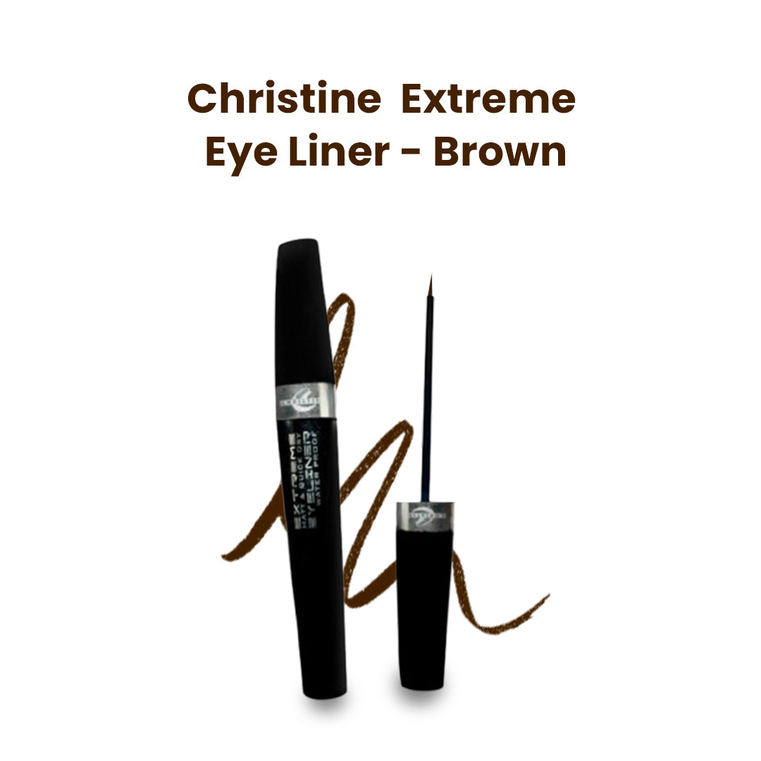 Christine Extreme Eye Liner – Brown -Flyingcart.pk