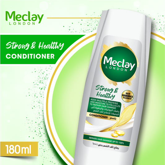 Meclay London Strong & Healthy Conditioner 180ML - FlyingCart.pk