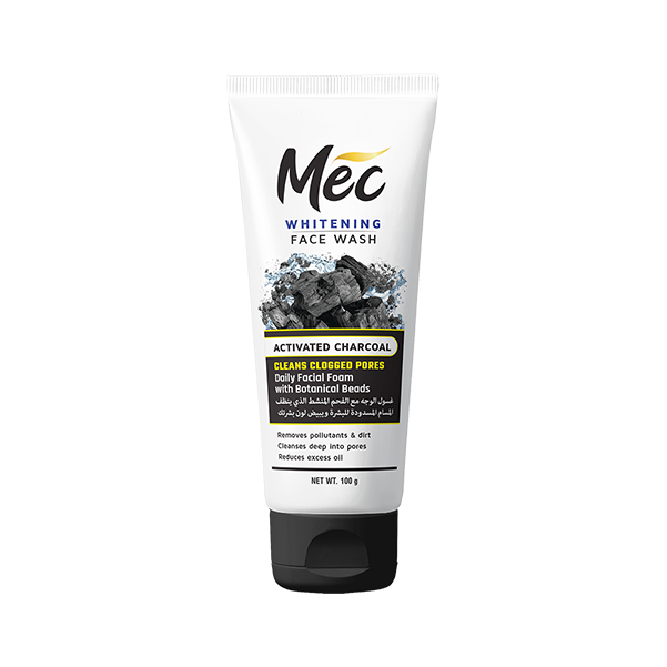 Mec  Whitening Activated Charcoal Face wash 100ml