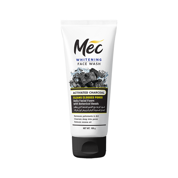 Mec Whitening Activated Charcoal Face wash 100ml - FlyingCart.pk