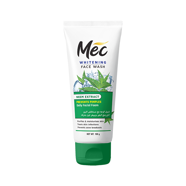 Mec Whitening Neem Extract  Face wash 100ml - FlyingCart.pk