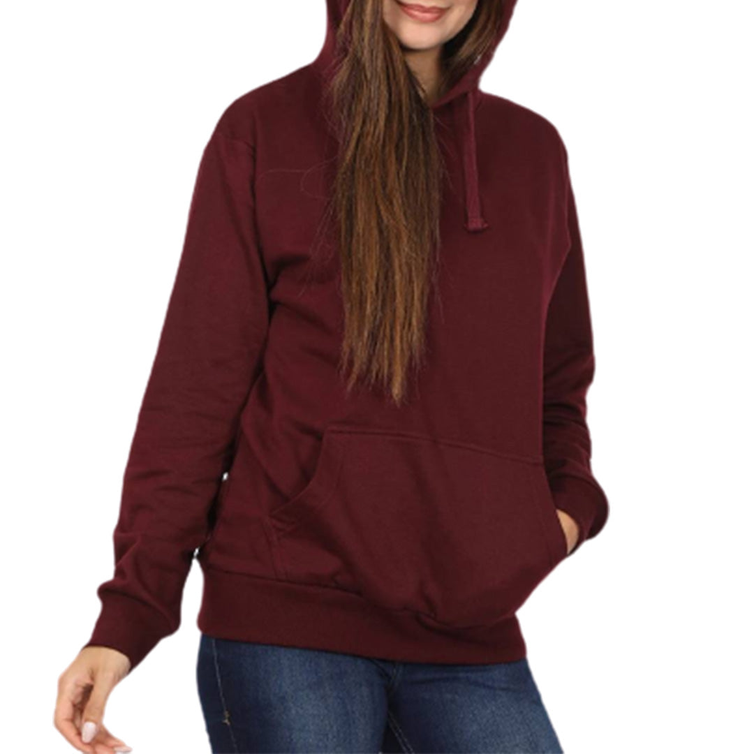 Women Pullover Maroon - FlyingCart.pk