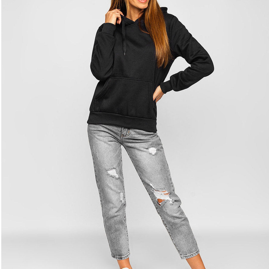 Women Pullover Black - FlyingCart.pk