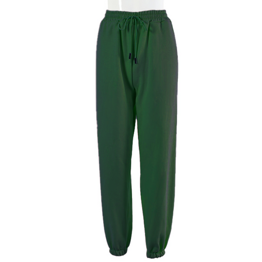 Dark Green Jogger Pant For Women - FlyingCart.pk