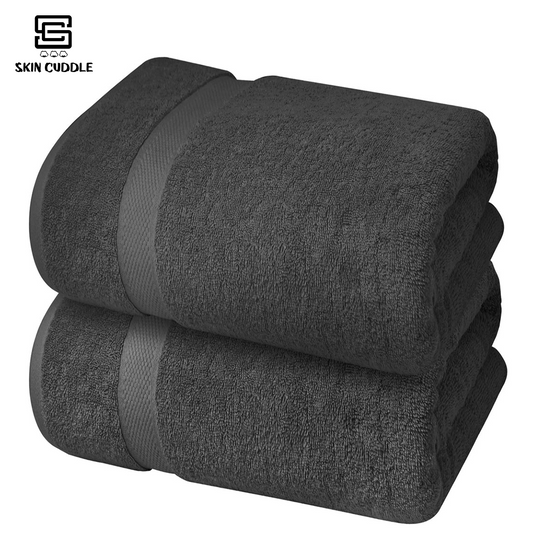 Grey Bath Towel - FlyingCart.pk