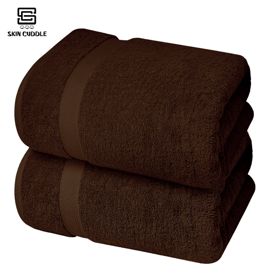 Brown Bath Towel - FlyingCart.pk
