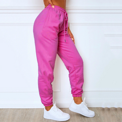 Hot Pink Jogger Pant For Women
