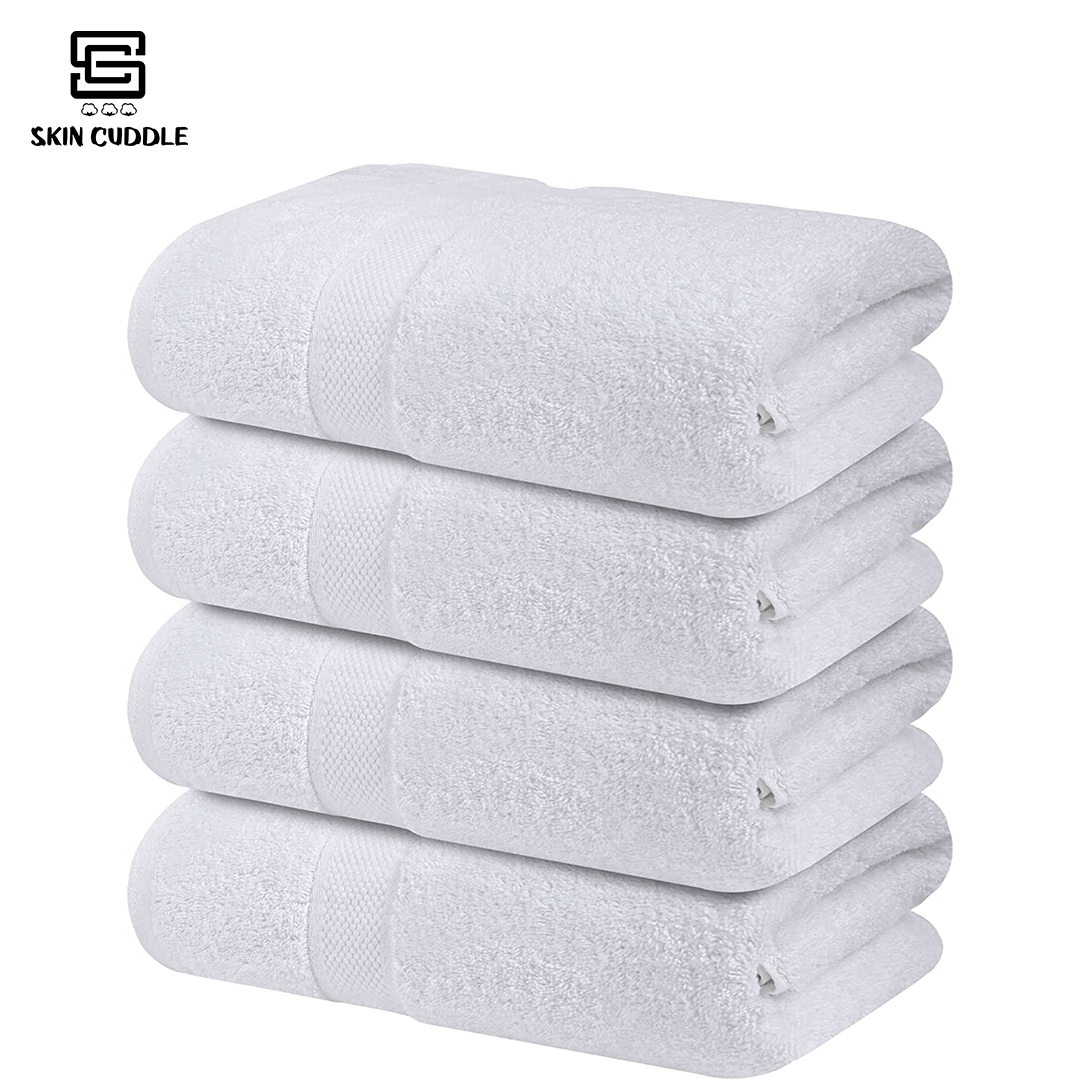 White Bath Towel - FlyingCart.pk