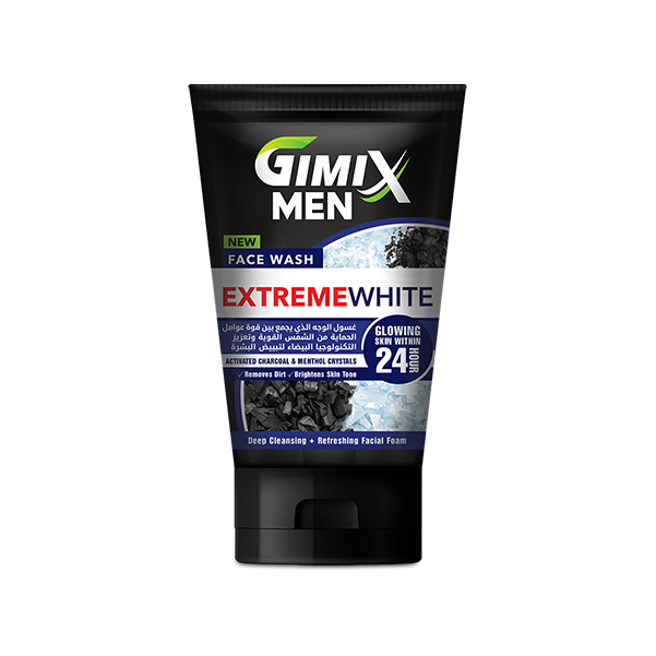 Gimix Men Extreme White Face Wash 100ml - FlyingCart.pk