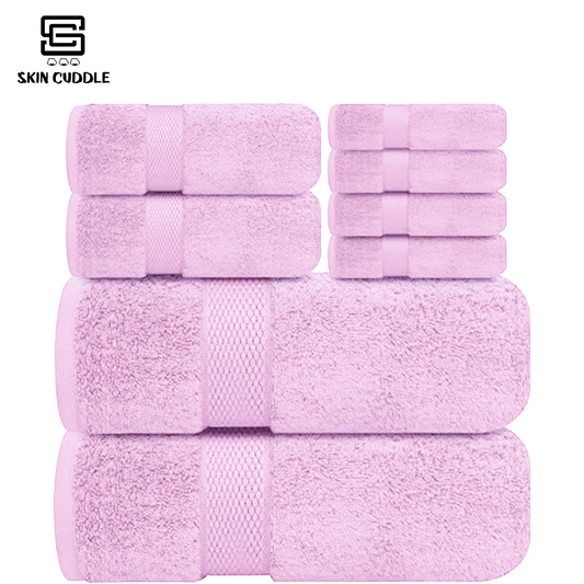 Pink Towel Set - FlyingCart.pk