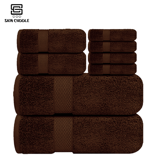 Brown Towel Set - FlyingCart.pk