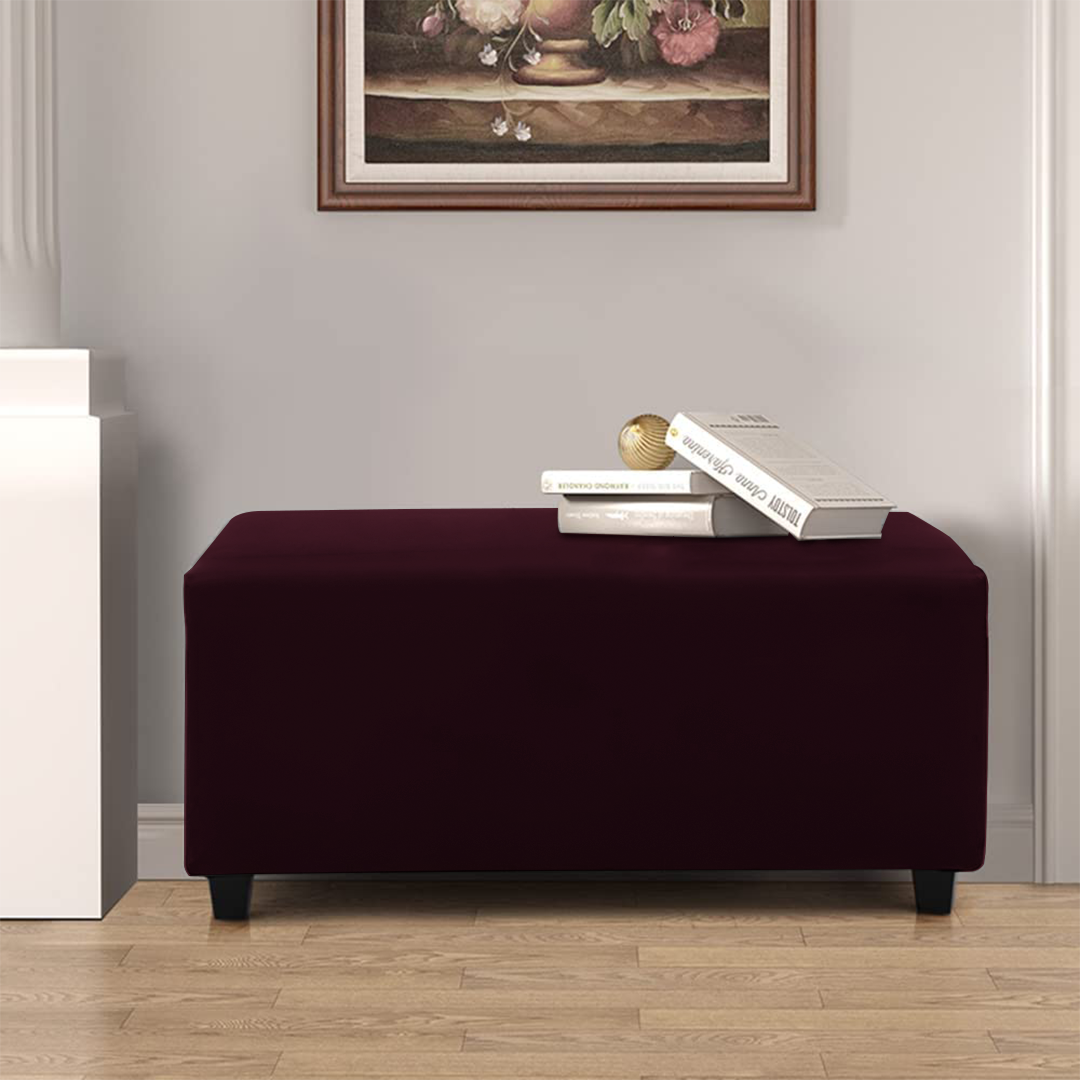 Royal Purple Settee/Ottoman Sofa Covers