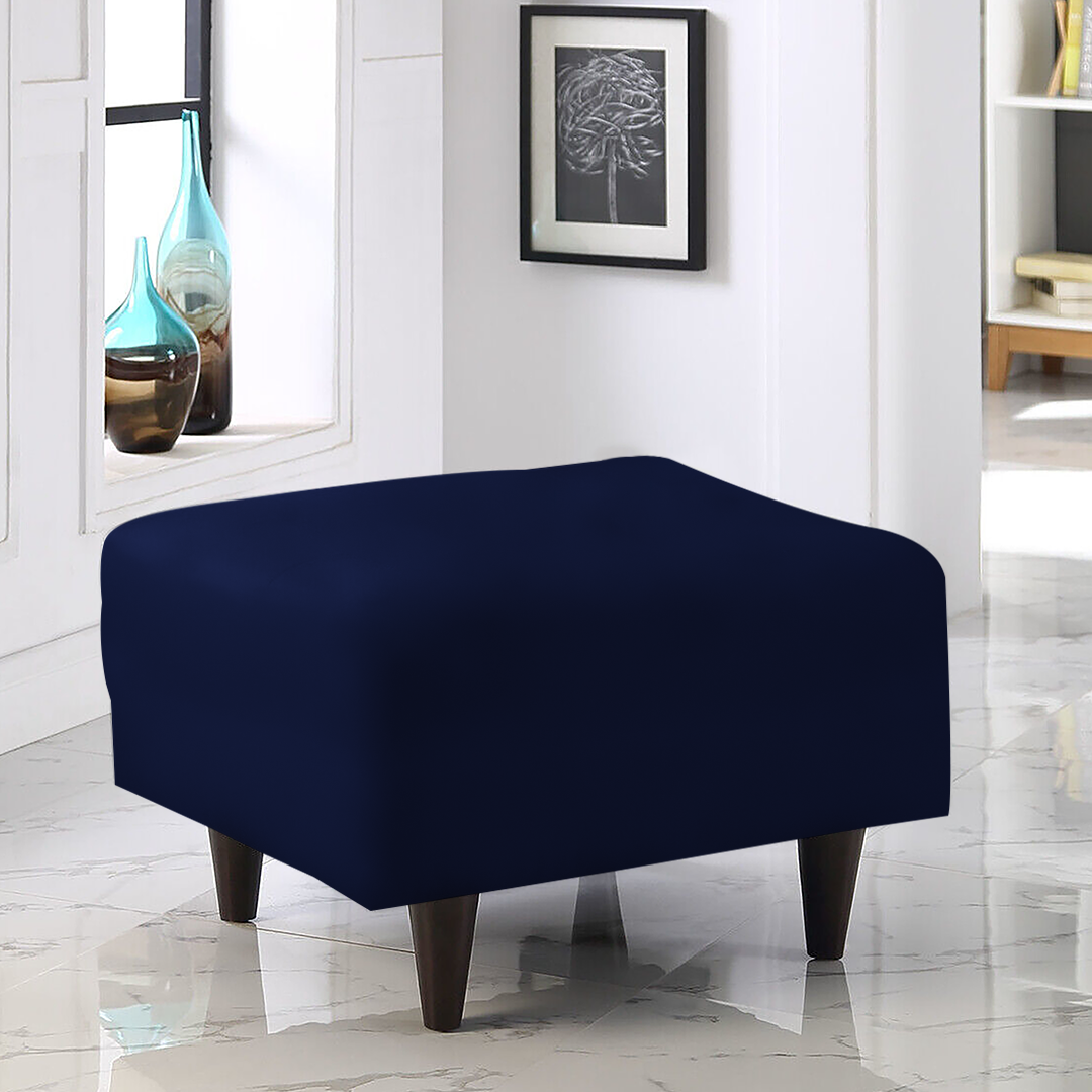 Dark Blue Puffy/Footrest Covers