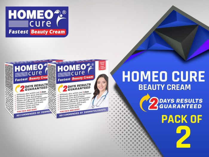 Homeo Cure Beauty Cream Pack of 2
