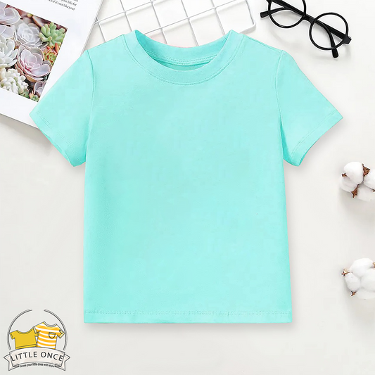 Aqua Kids Half Sleeves T-Shirt For Girls - FlyingCart.pk