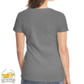 Silver Grey Kids Half Sleeves T-Shirt For Girls - FlyingCart.pk